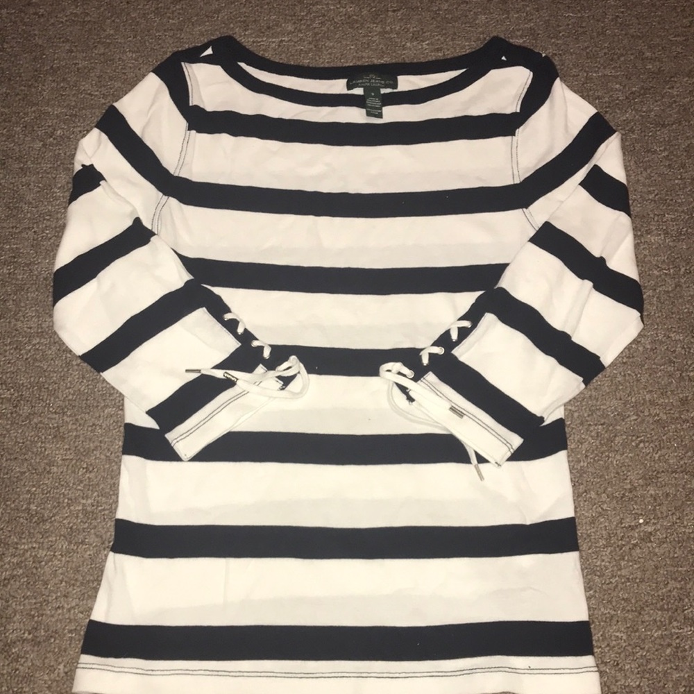 Ralph Lauren 3/4 sleeve shirt